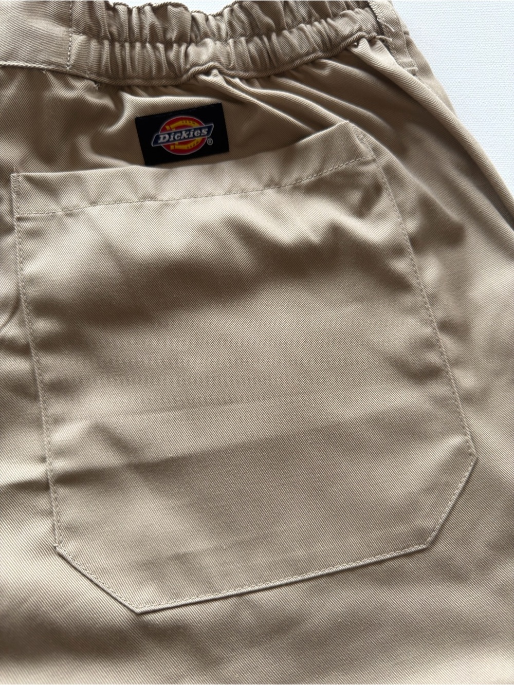 NWT Men's Dickies Classic Khaki Chef Pant DC 16 Tan Elastic Back Waist Size XL - Picture 6 of 15